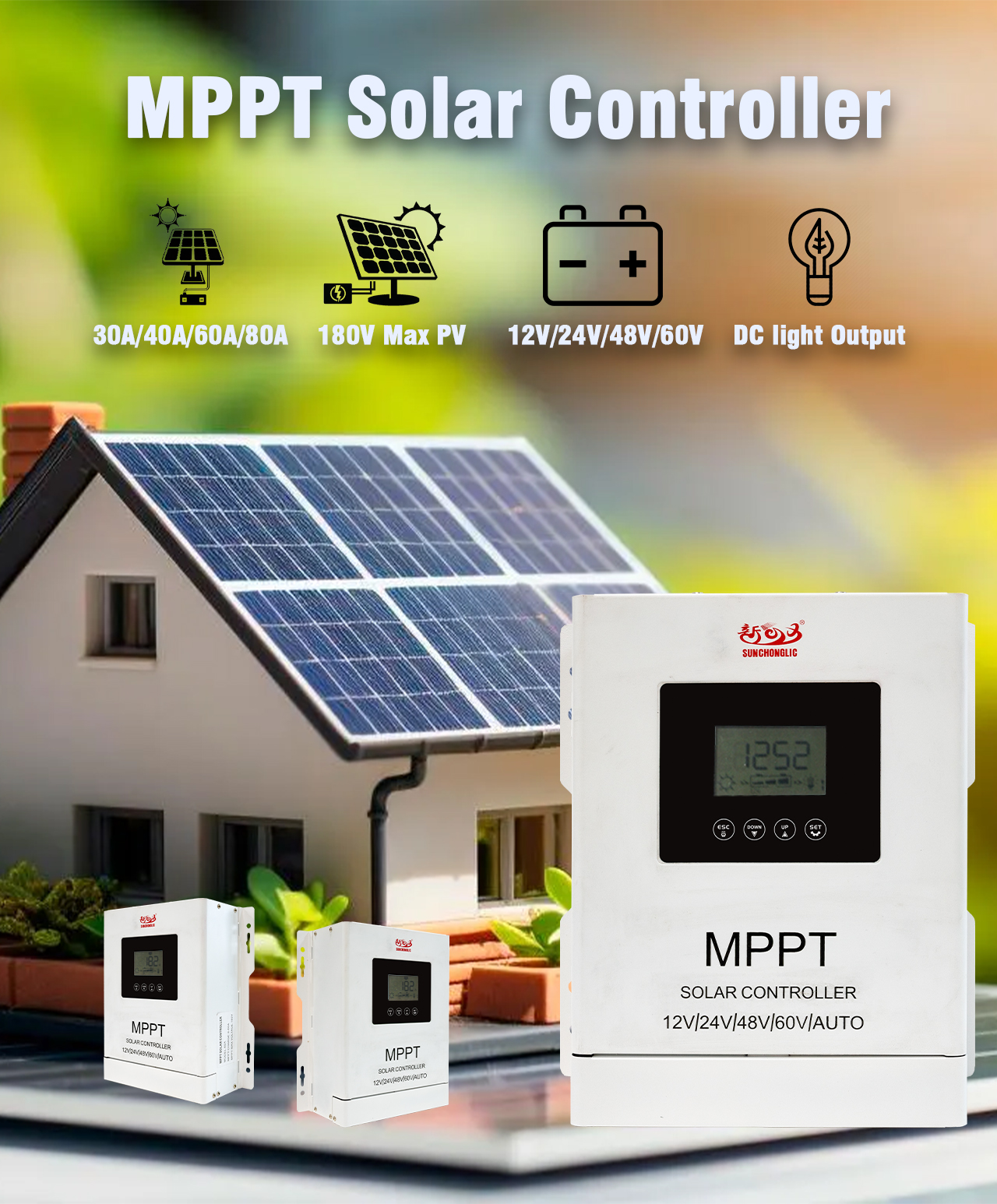 mppt controller 80a