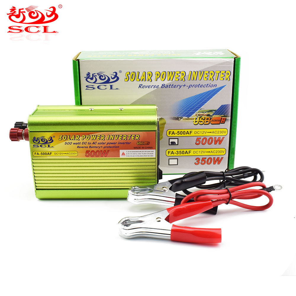 Factory Manufacture 12V to 220V 500W Power Inverter with Modified Sine Waveform