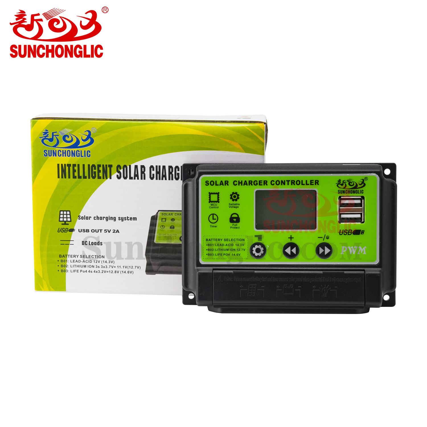 PWM Solar Charge Controller - FT-S1230