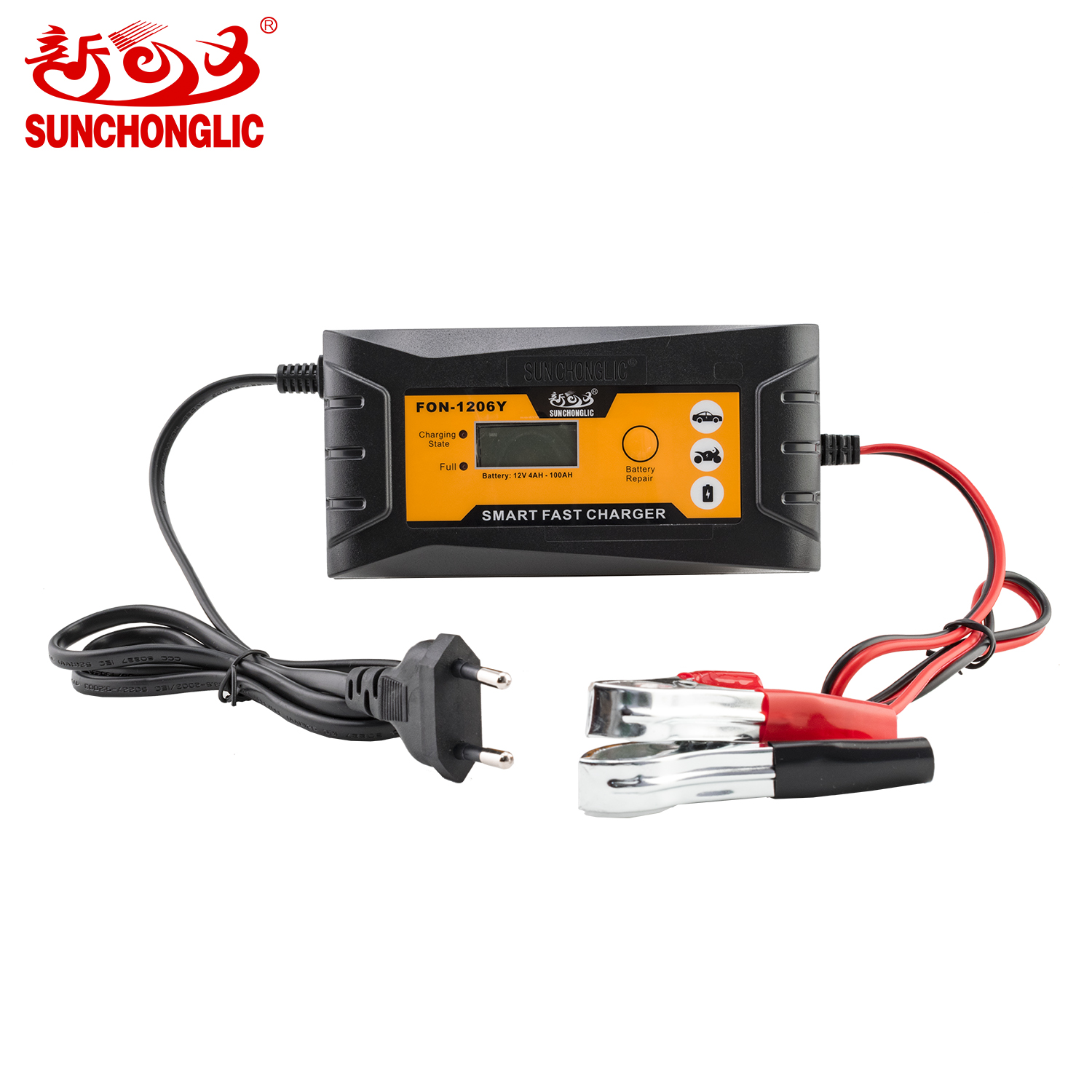 FON-1206Y - AGM/GEL Battery Charger - Foshan Sunchonglic Electric