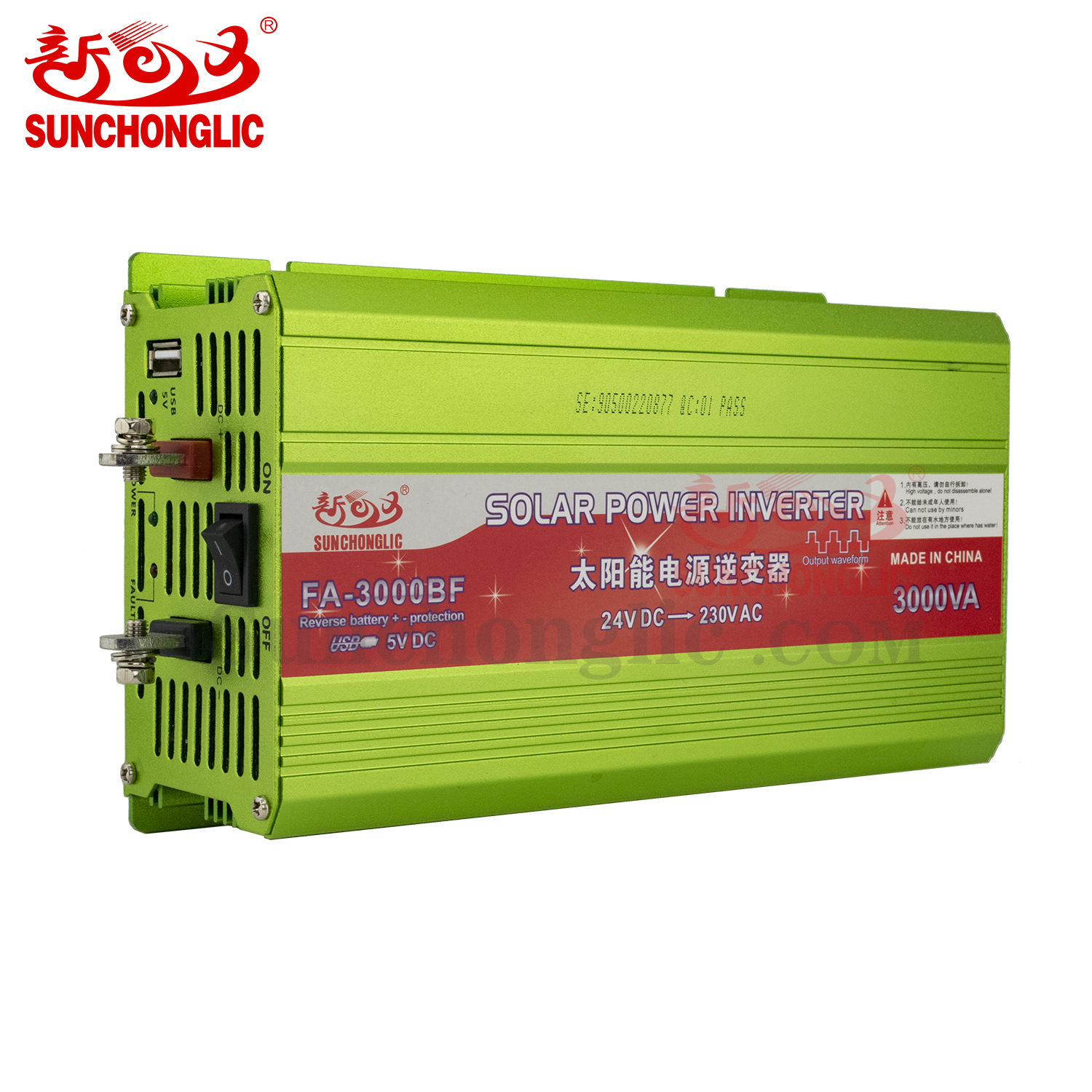 Modified Sine Wave Inverter - FA-3000BF