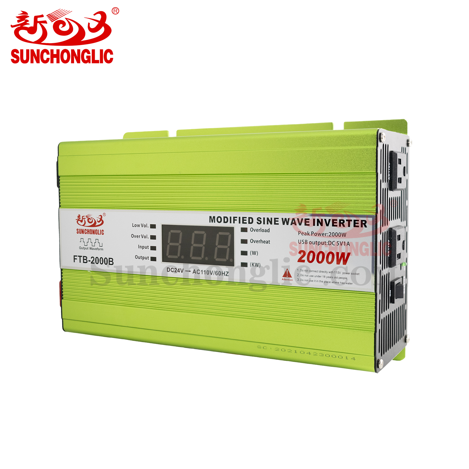 Modified Inverter 110V - FTB-2000B