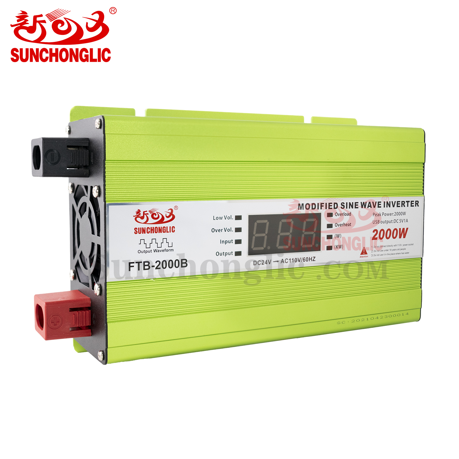 Modified Inverter 110V - FTB-2000B