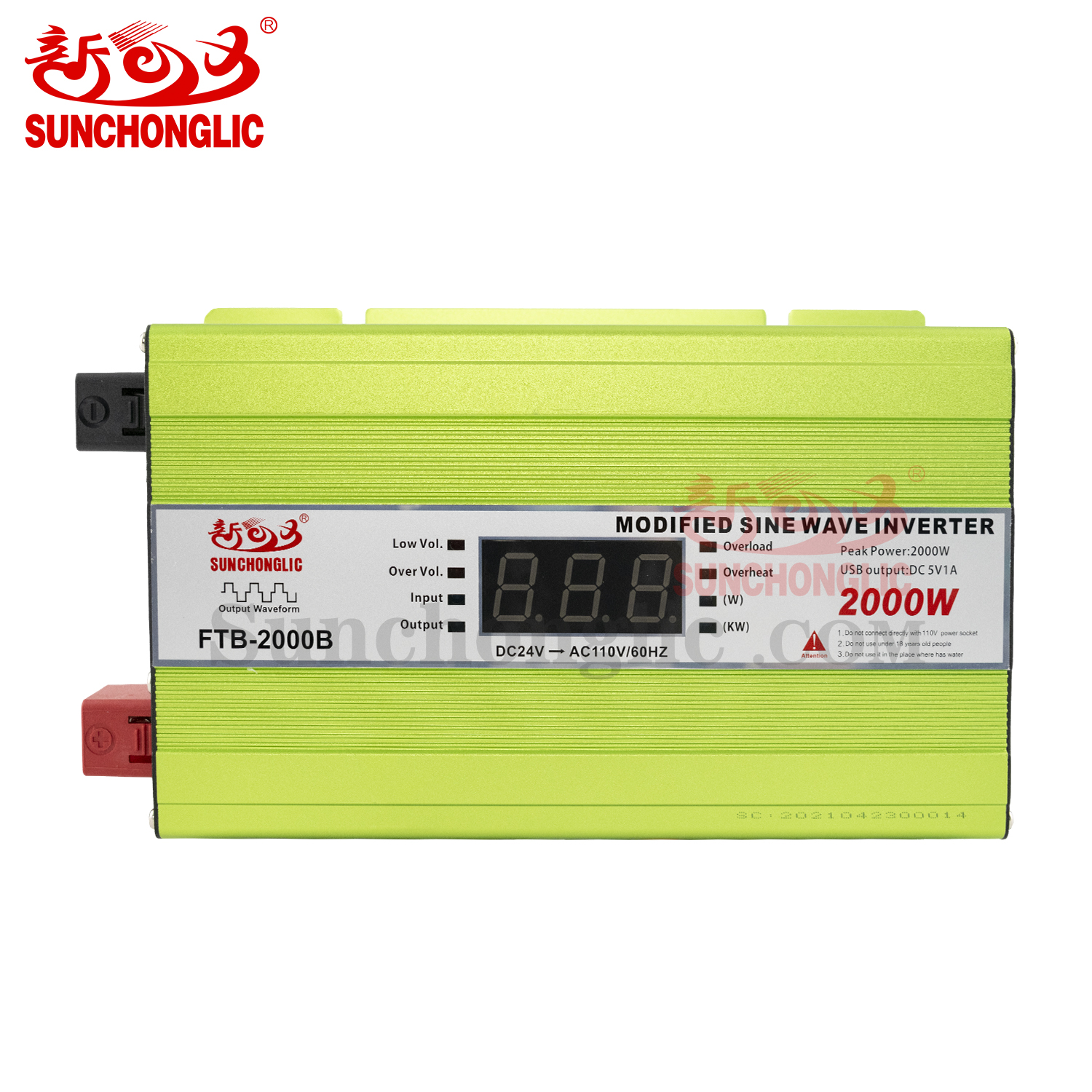 Modified Inverter 110V - FTB-2000B