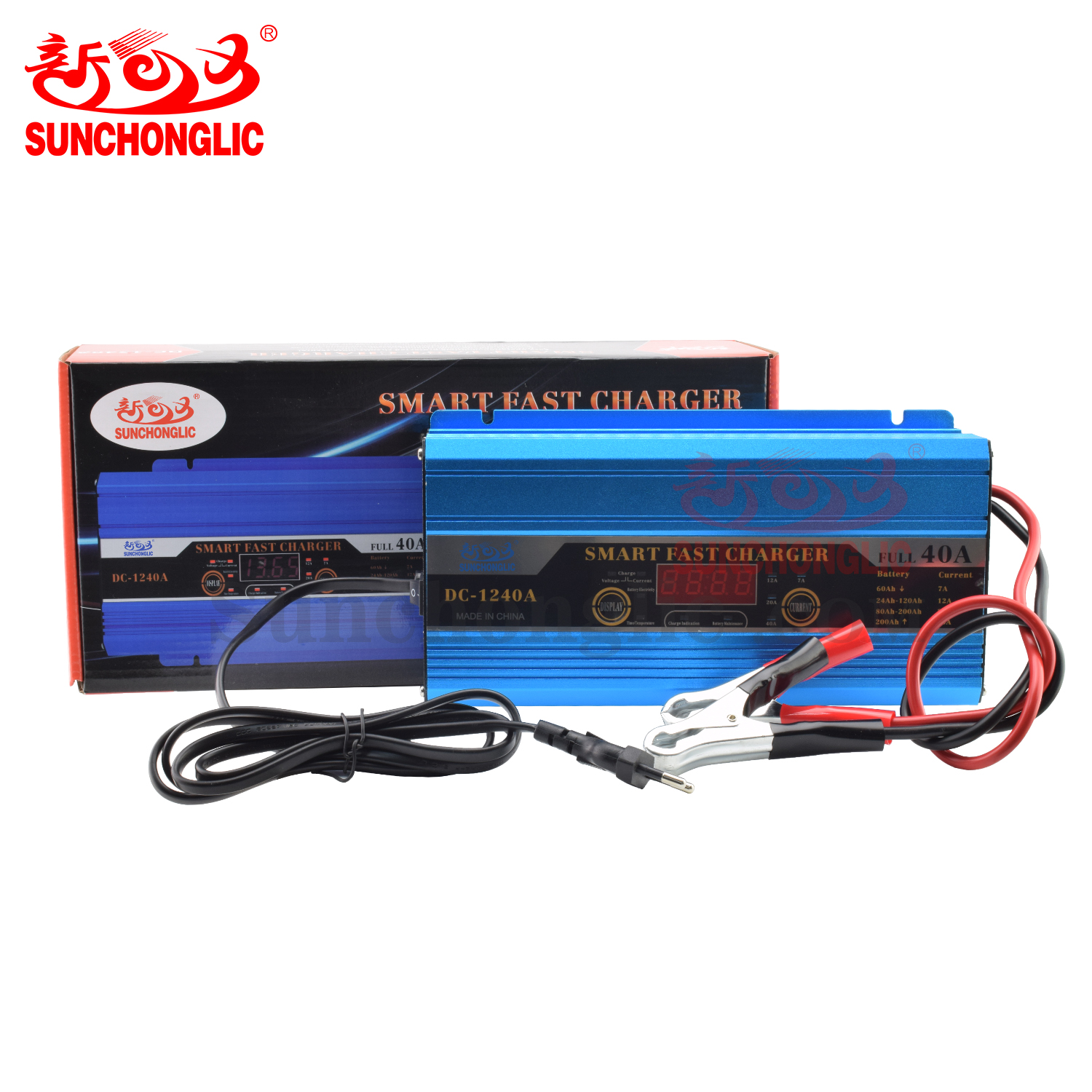 AGM/GEL Battery Charger - DC-1240A