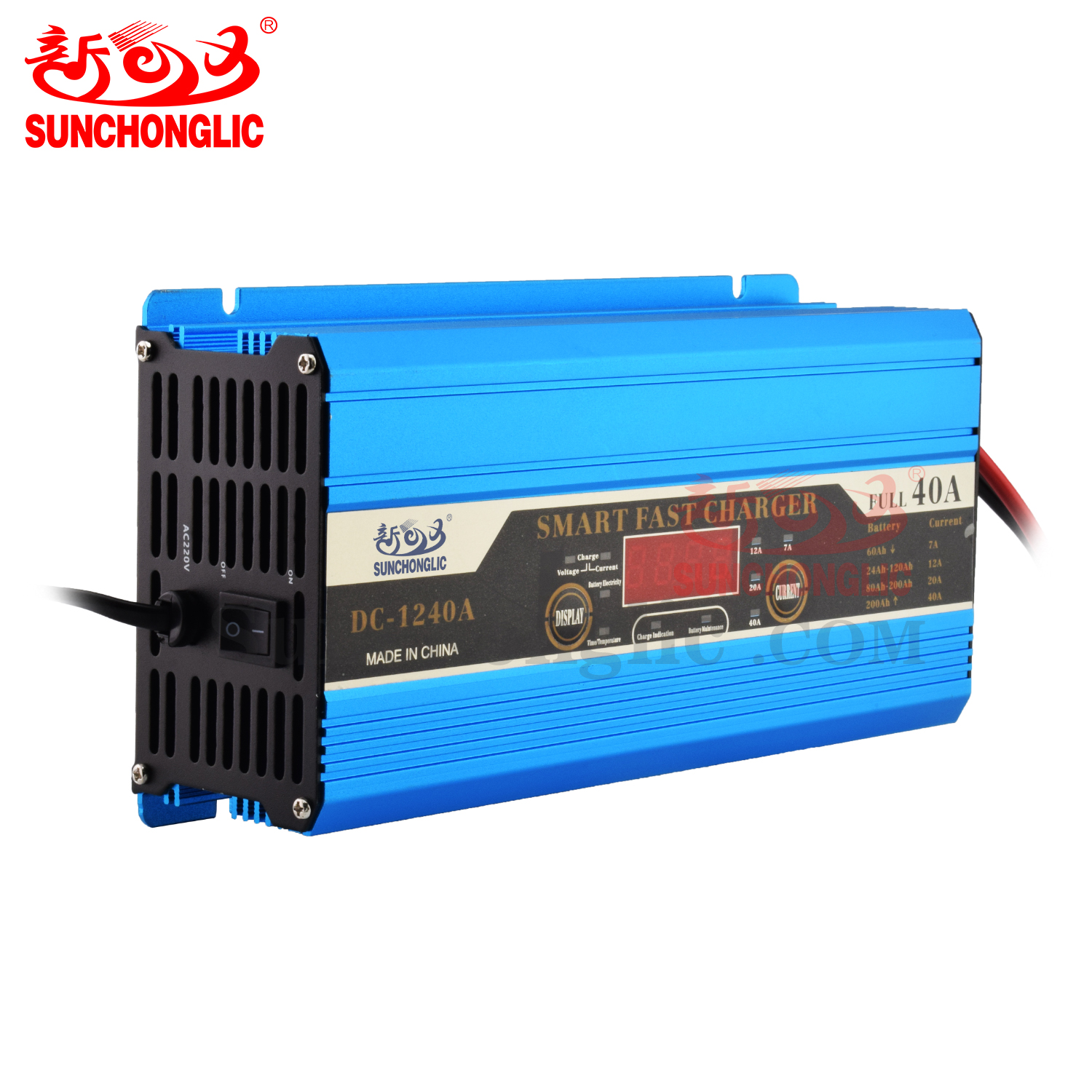 AGM/GEL Battery Charger - DC-1240A