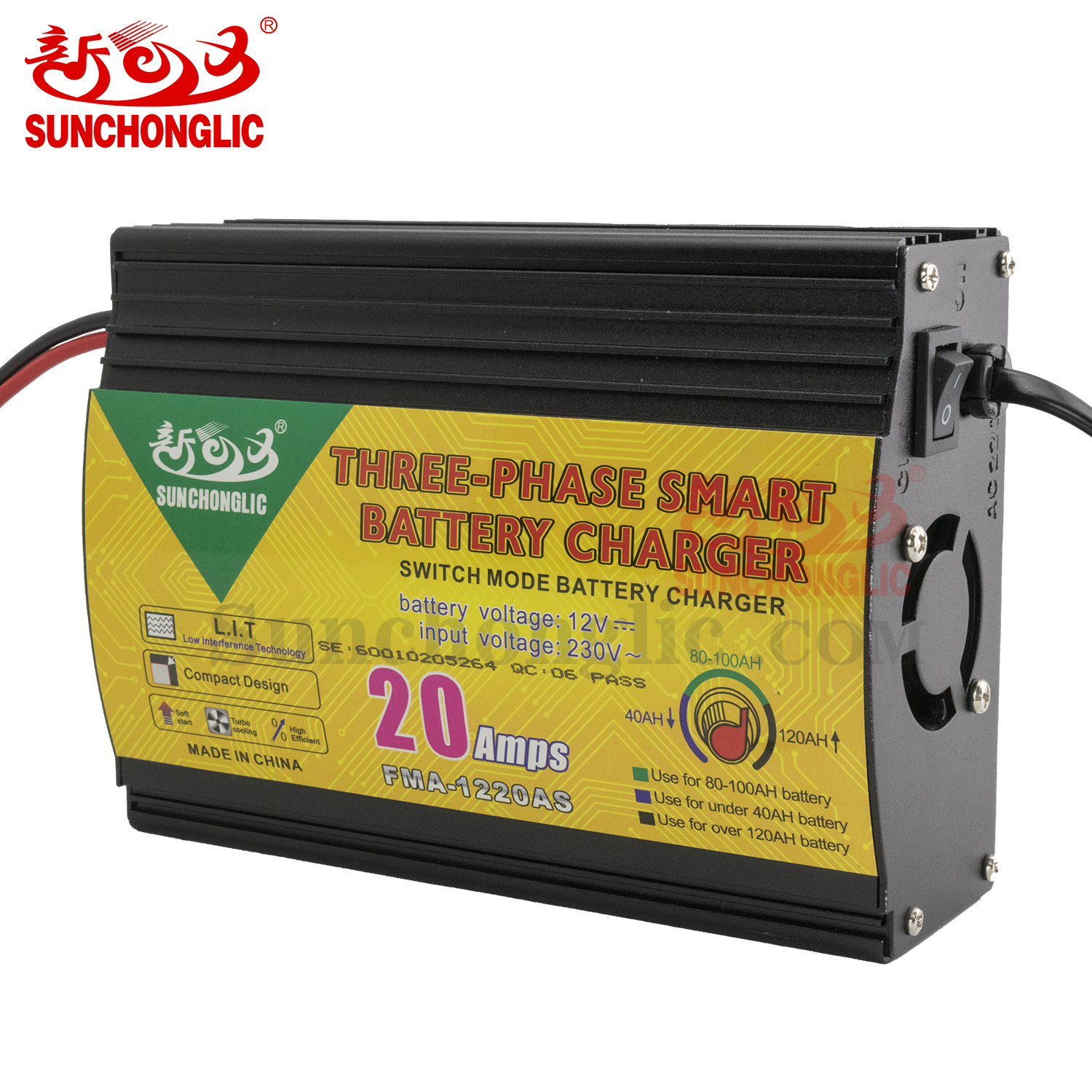 AGM/GEL Battery Charger - FMA-1220AS