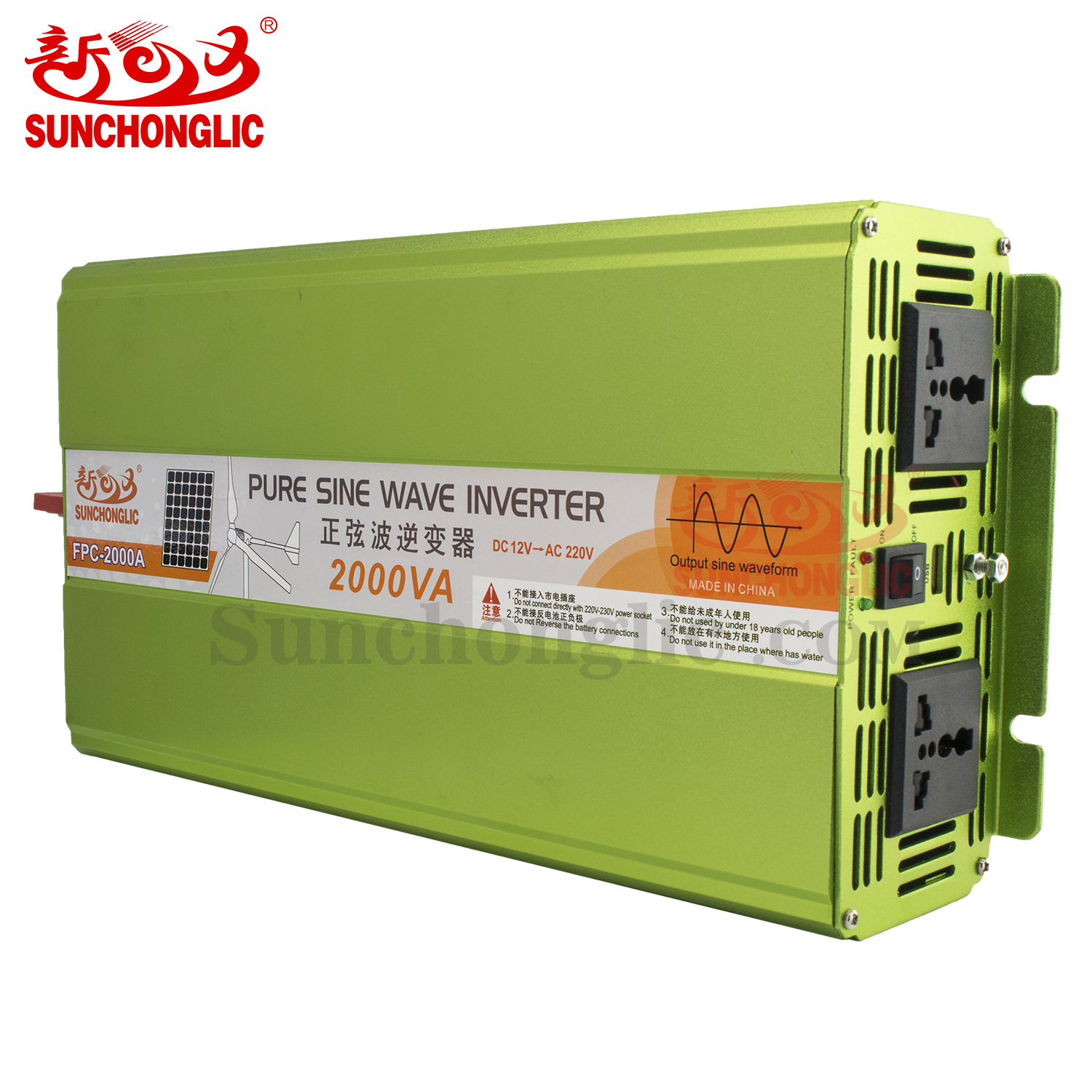 Pure Sine Wave Inverter - FPC-2000A