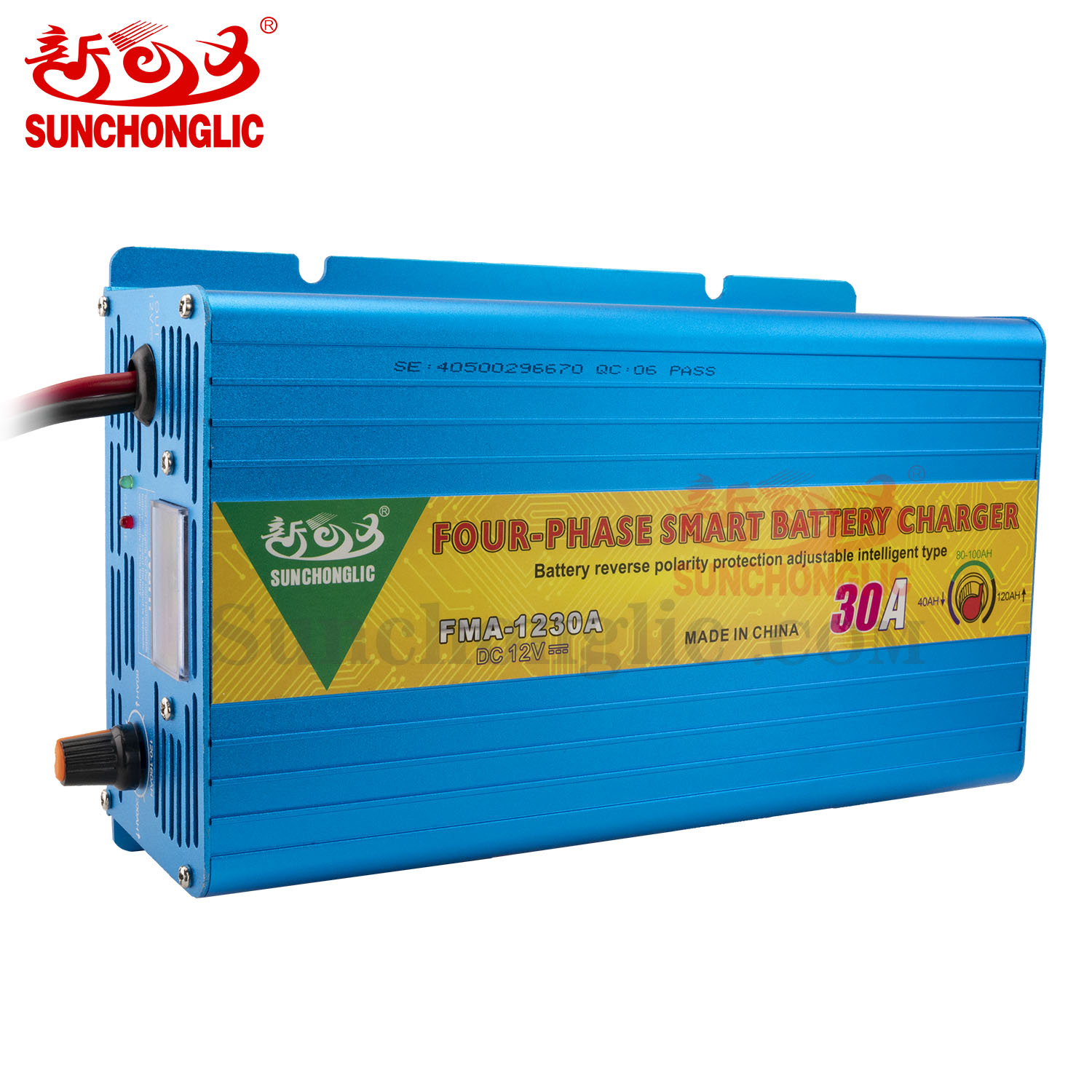 FMA-1230A - AGM/GEL Battery Charger - Foshan Sunchonglic Electric Appliance  Co., Ltd.