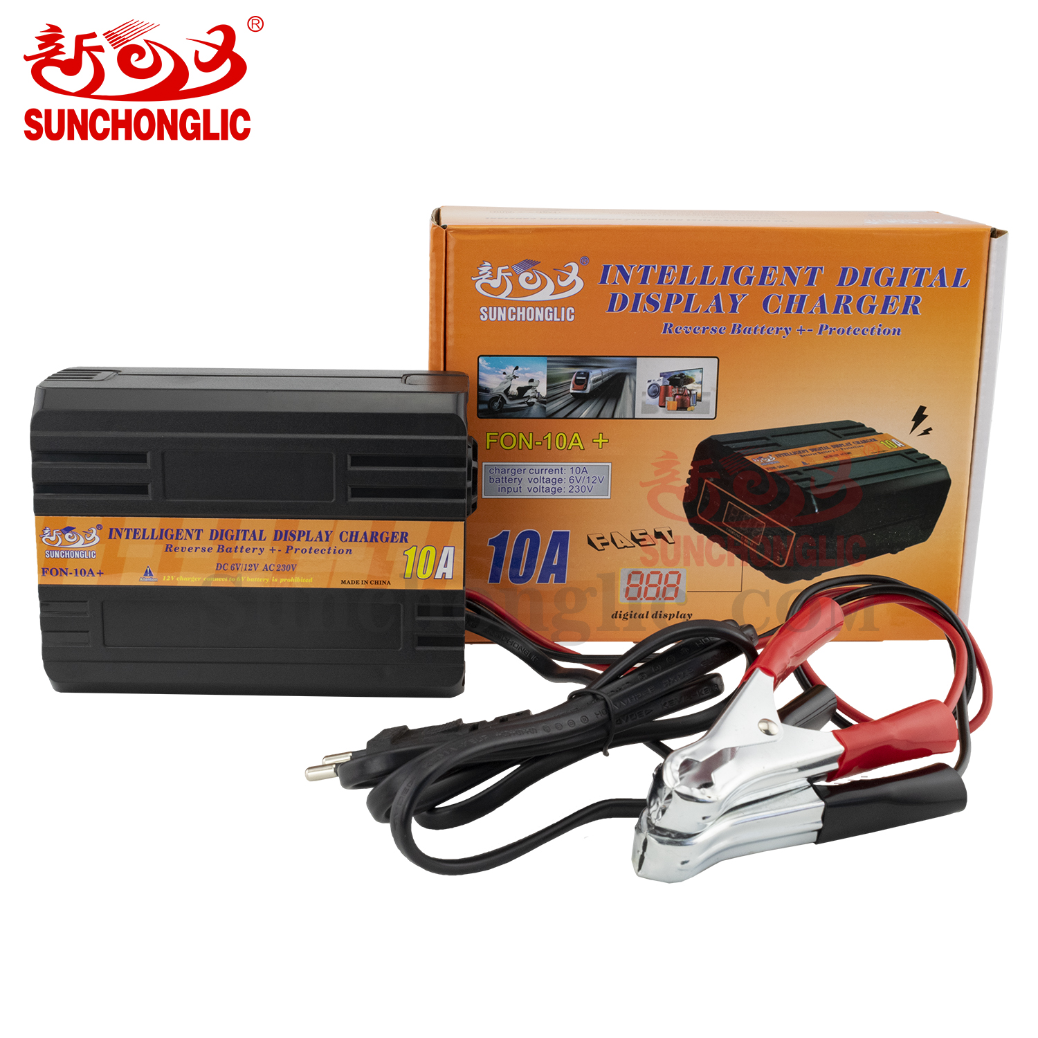 AGM/GEL Battery Charger - FON-10A+