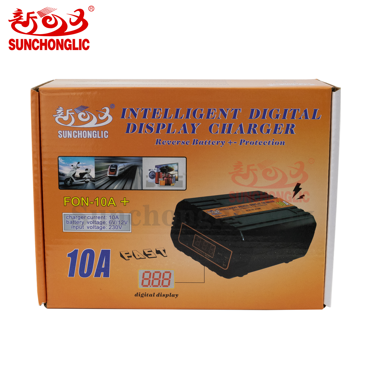 AGM/GEL Battery Charger - FON-10A+