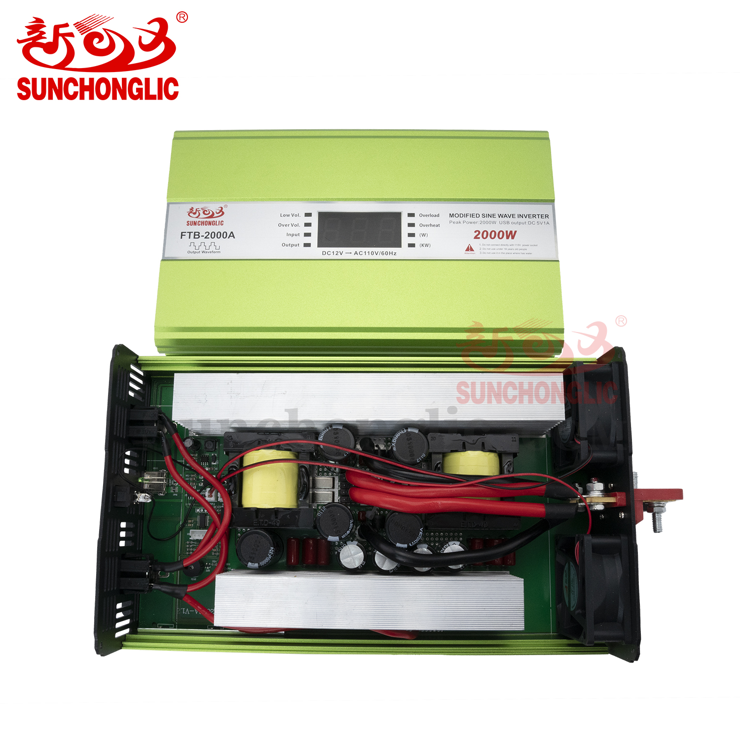 Modified Inverter 110V - FTB-2000A