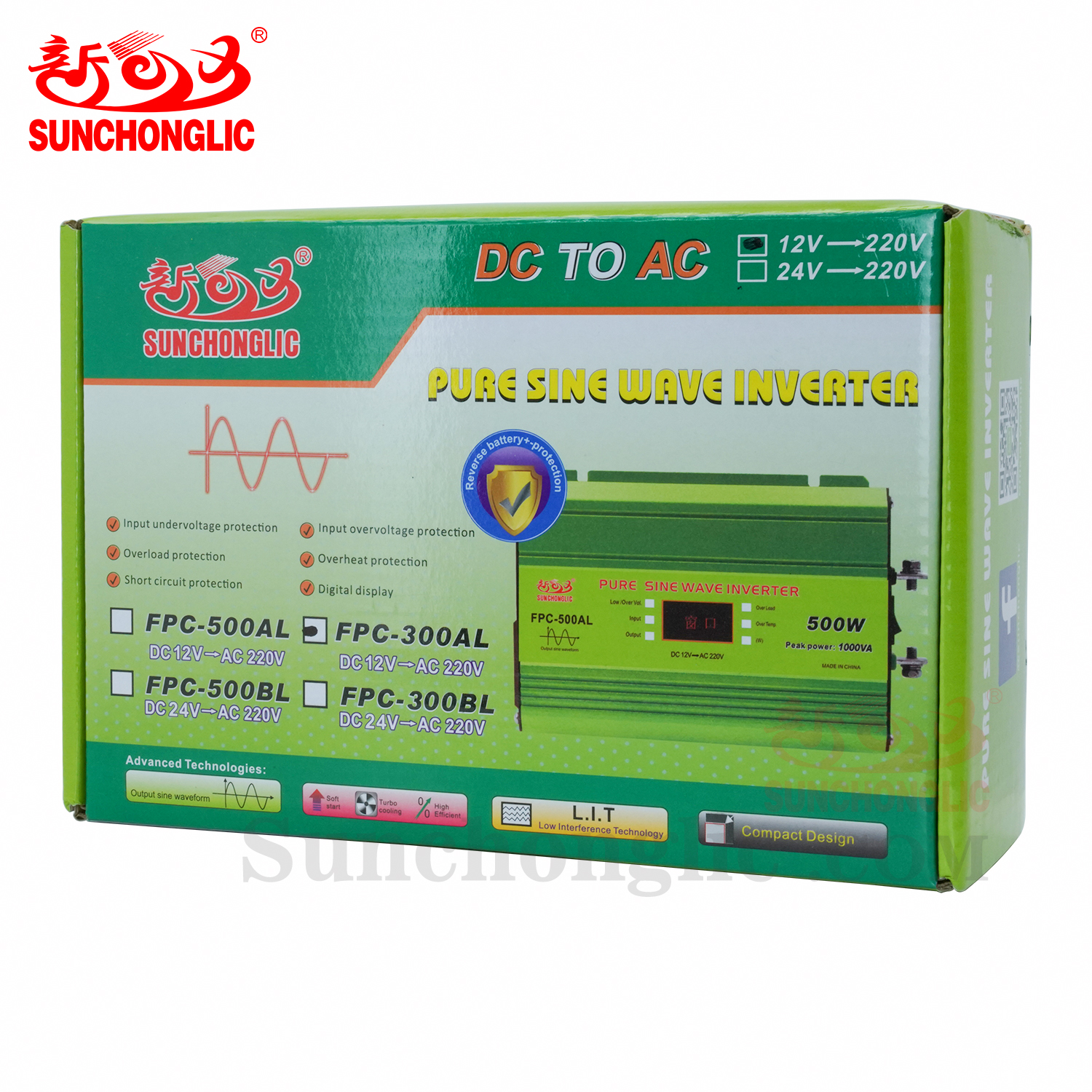 Pure Sine Wave Inverter - FPC-300AL