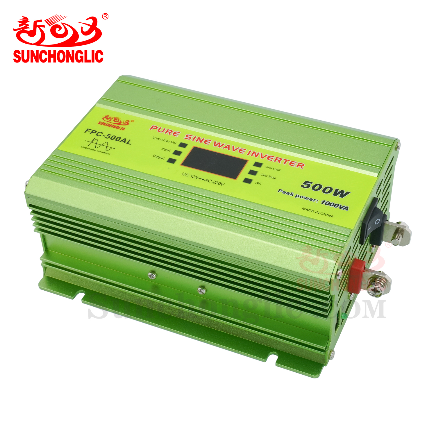 FPC-500AL - Pure Sine Wave Inverter - Foshan Sunchonglic Electric Appliance  Co., Ltd.