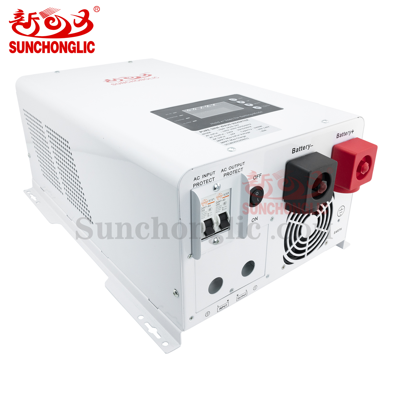 Hybrid Solar Inverter - HMP-3KVA-24V