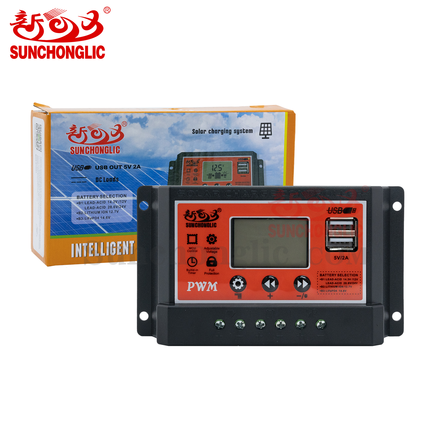 PWM Solar Charge Controller - FT-D1210