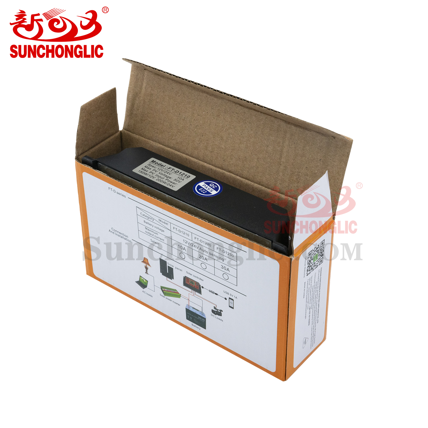 PWM Solar Charge Controller - FT-D1210