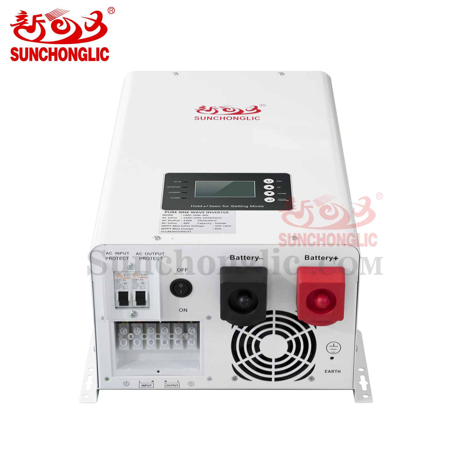 Hybrid Solar Inverter - HMP-5KVA-48V