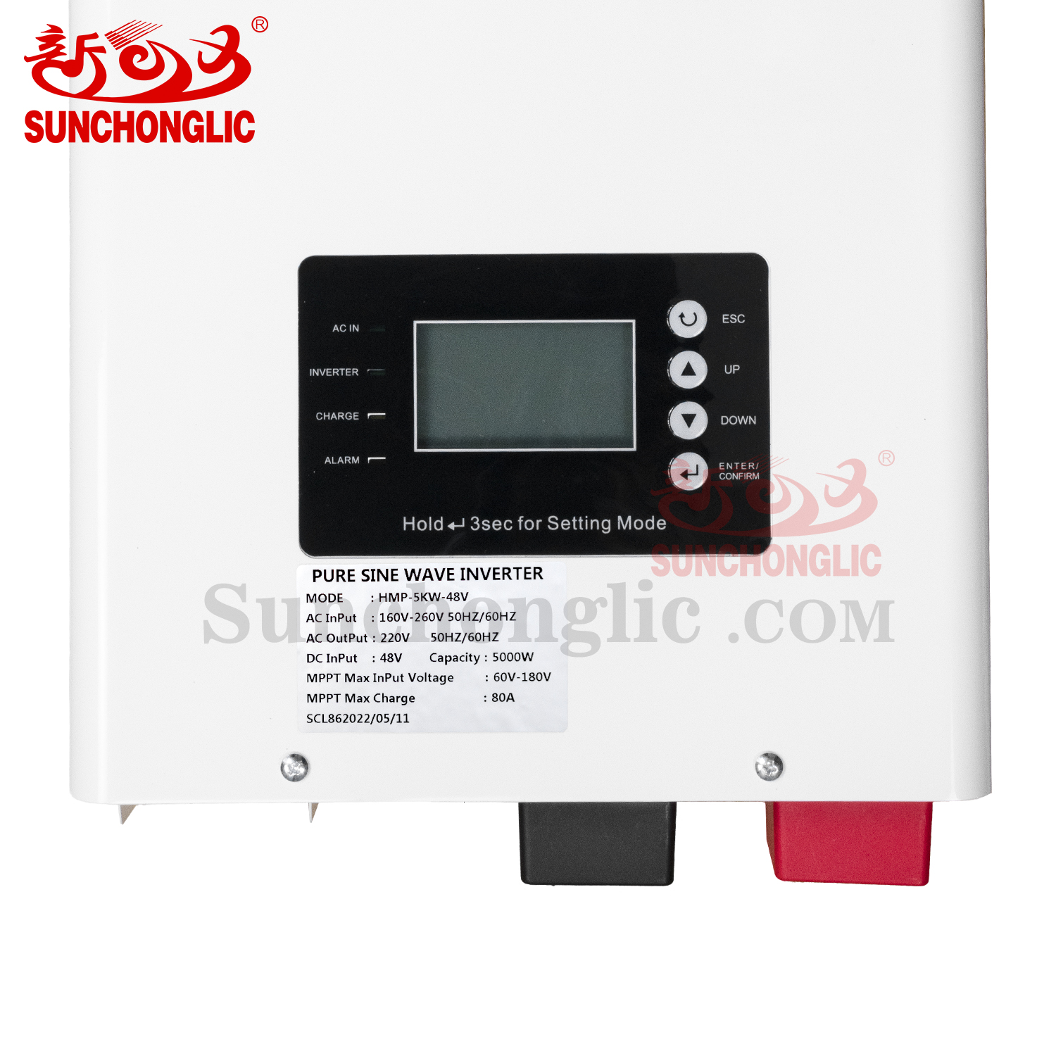 Hybrid Solar Inverter - HMP-5KVA-48V