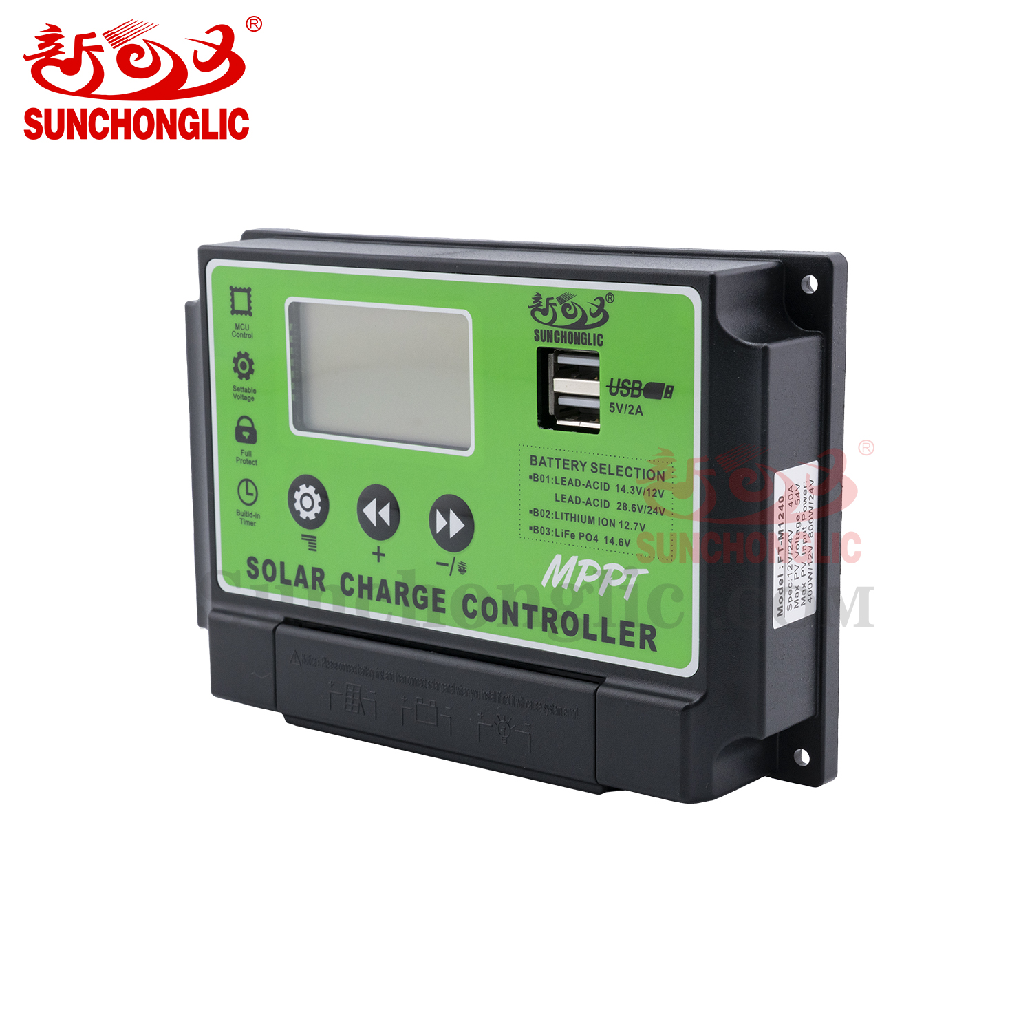 MPPT Solar Charge Controller - FT-M1240