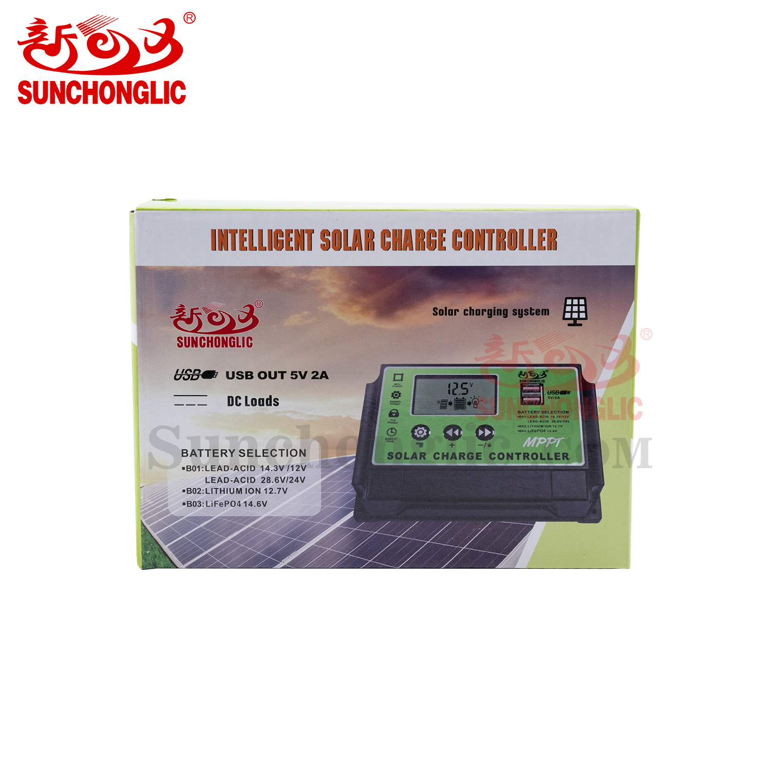 MPPT Solar Charge Controller - FT-M1260