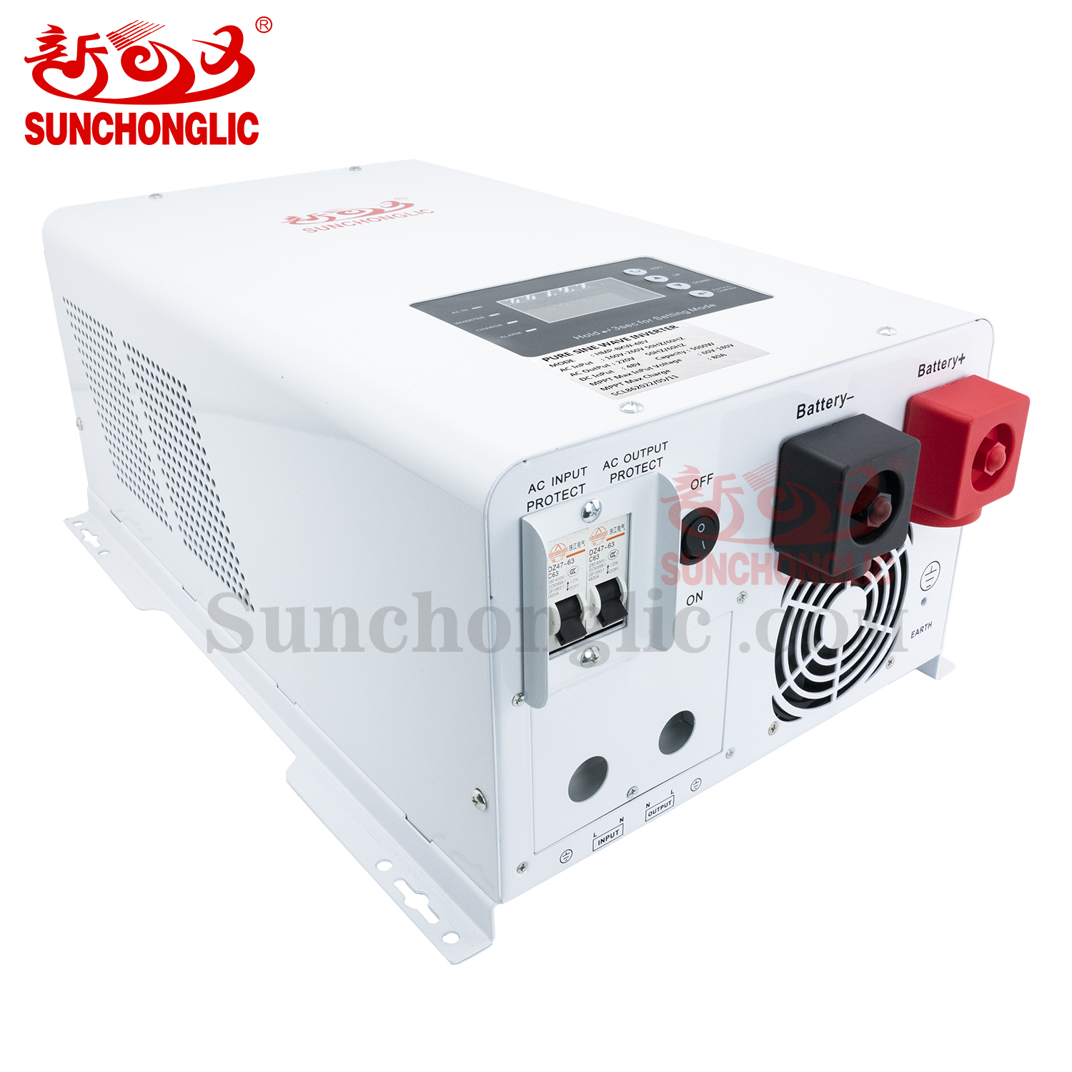 Hybrid Solar Inverter - HMP-8KW-48V