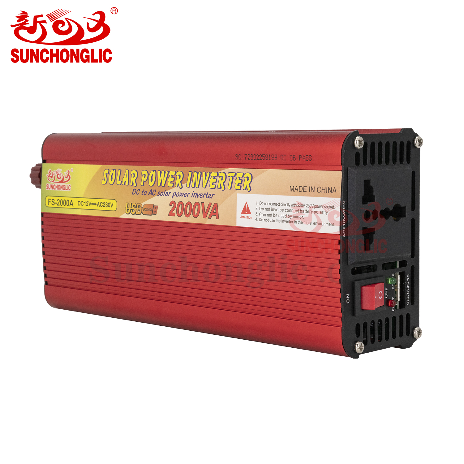 Modified Sine Wave Inverter -  FS-2000A