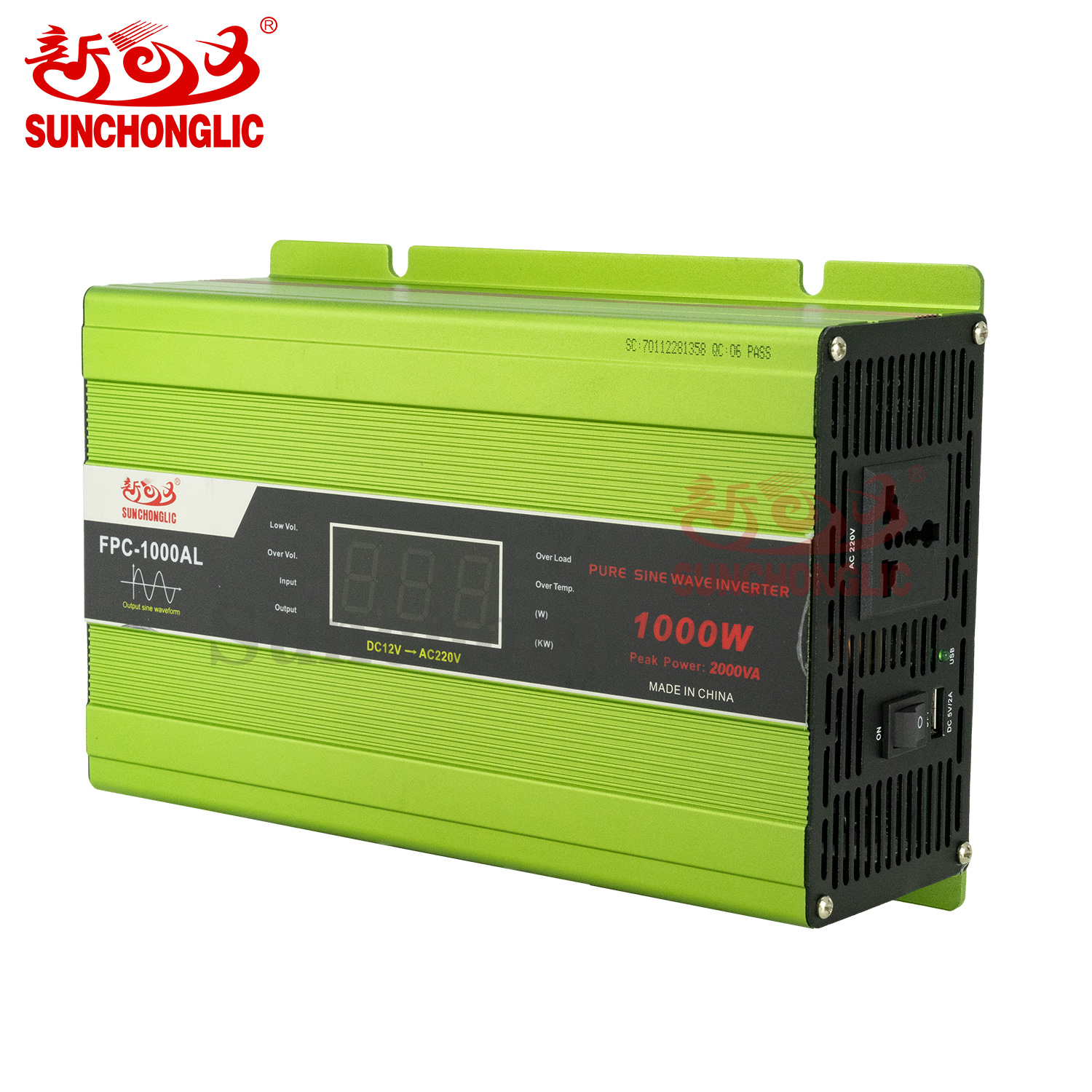 Pure Sine Wave Inverter - FPC-1000AL