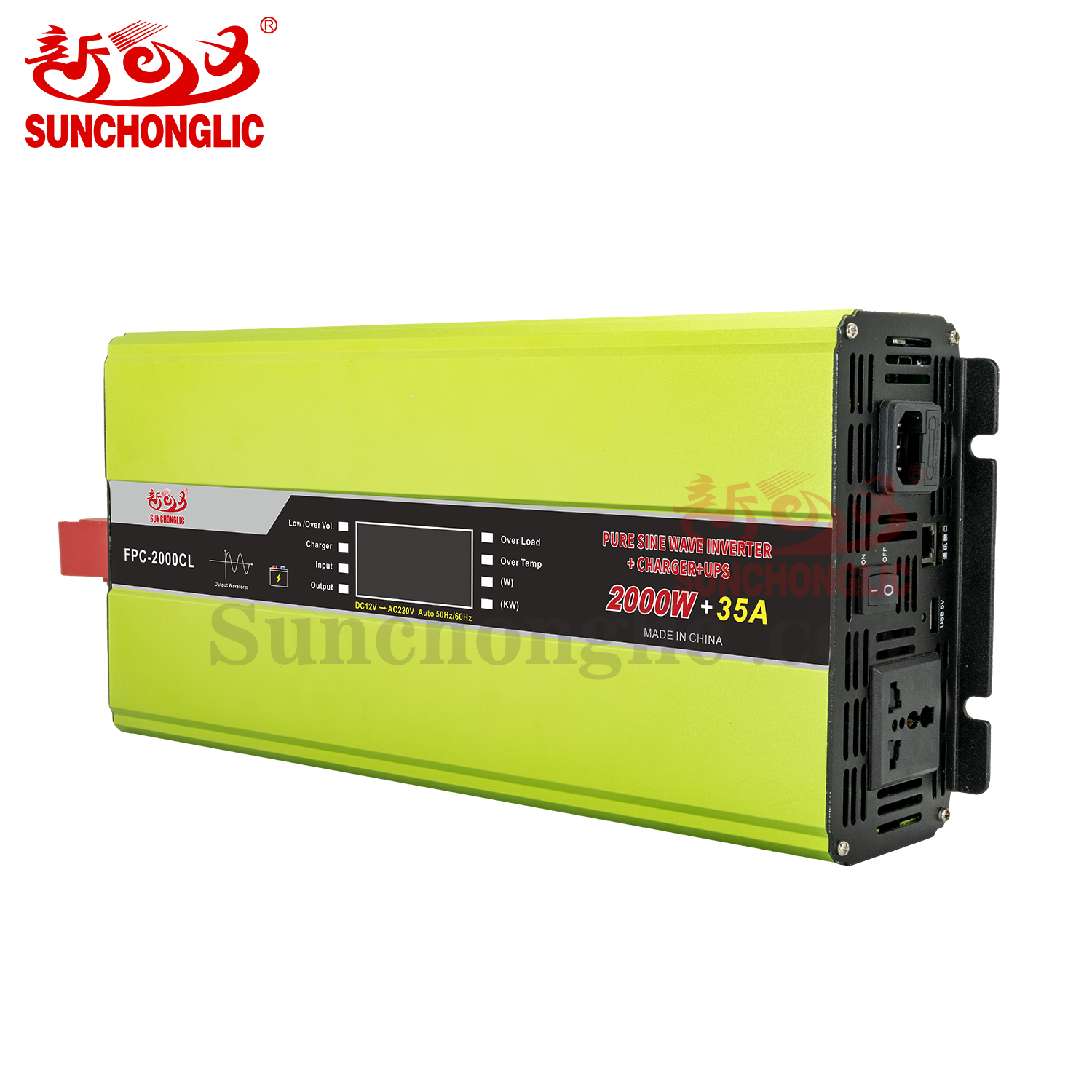 Pure Sine Wave Inverter - FPC-2000CL