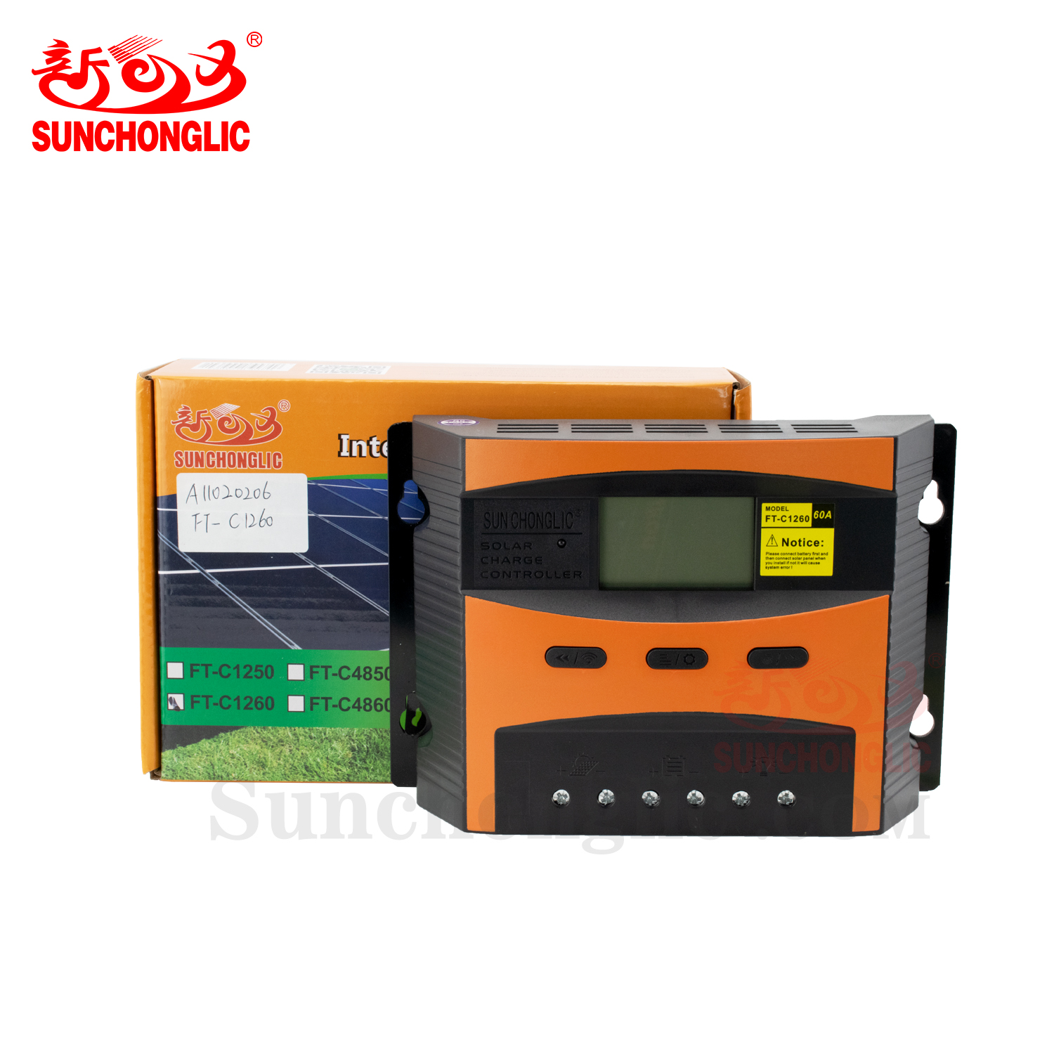 PWM Solar Charge Controller - FT-C1260