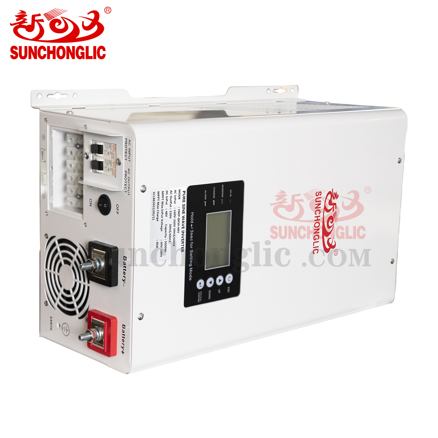 Hybrid Solar Inverter - HMP-8KW-48V