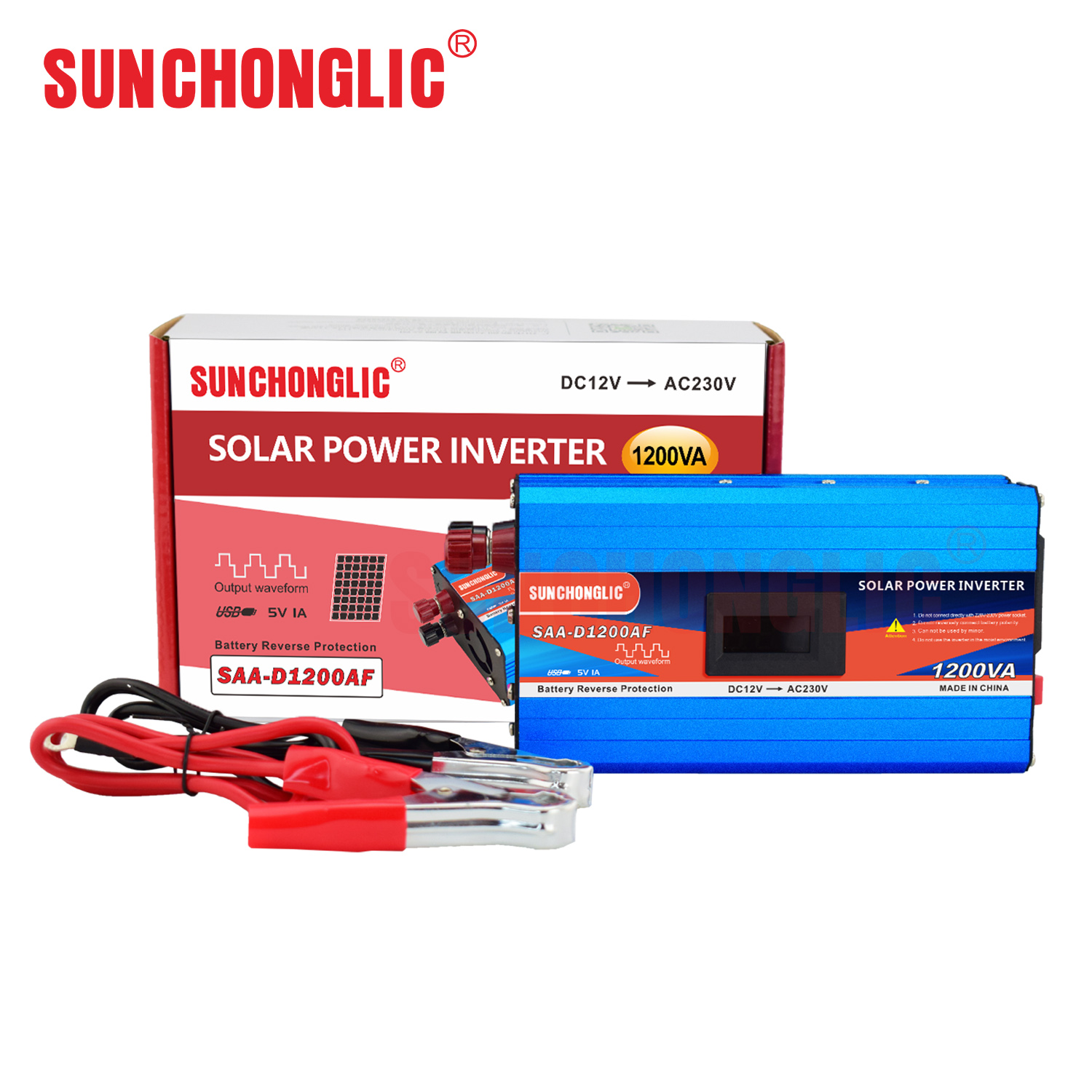 Sunchonglic SAA-D1200AF Co., - Appliance Electric Sine Inverter Modified - Foshan Wave