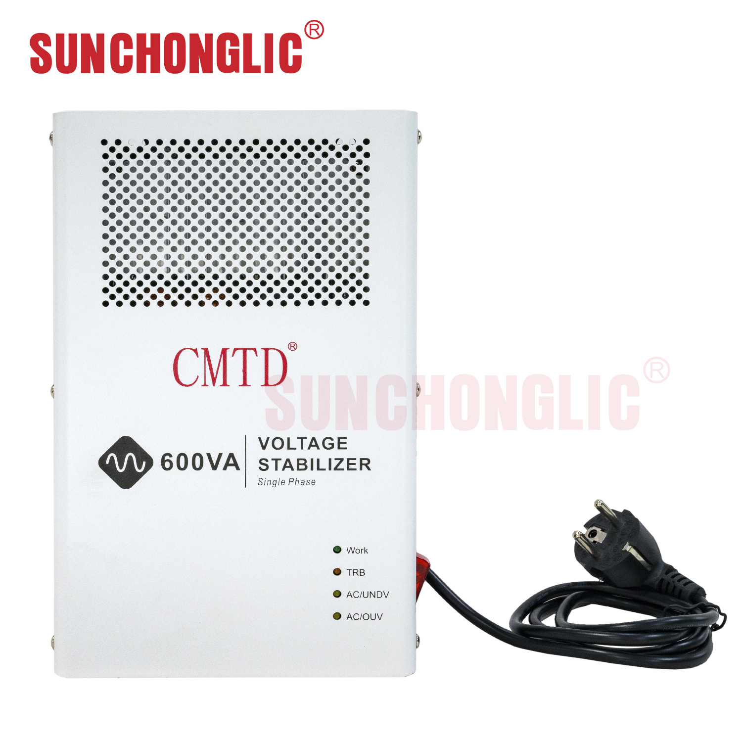 Sunchonglic 600VA 220V AC single phase stabilizer voltage