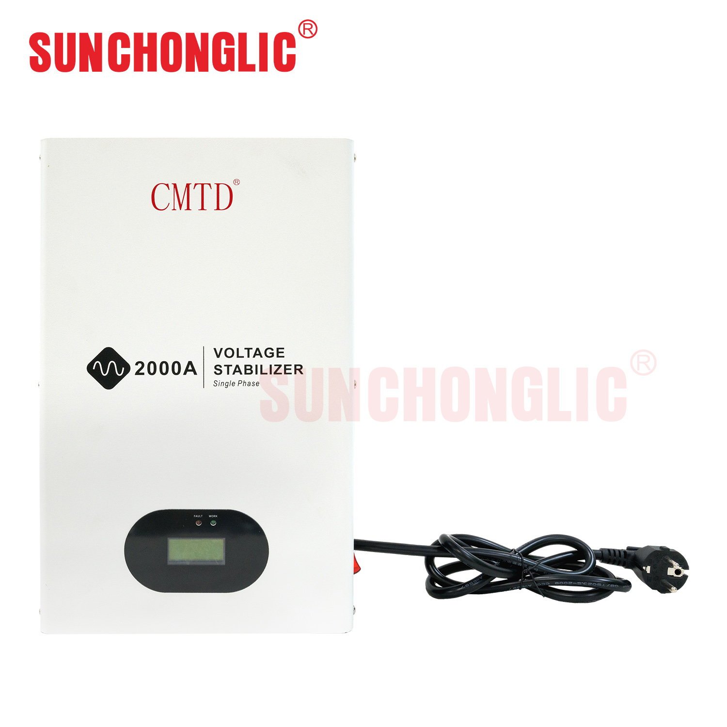 Sunchonglic 2000w 220v AC single phase voltage stabilizer