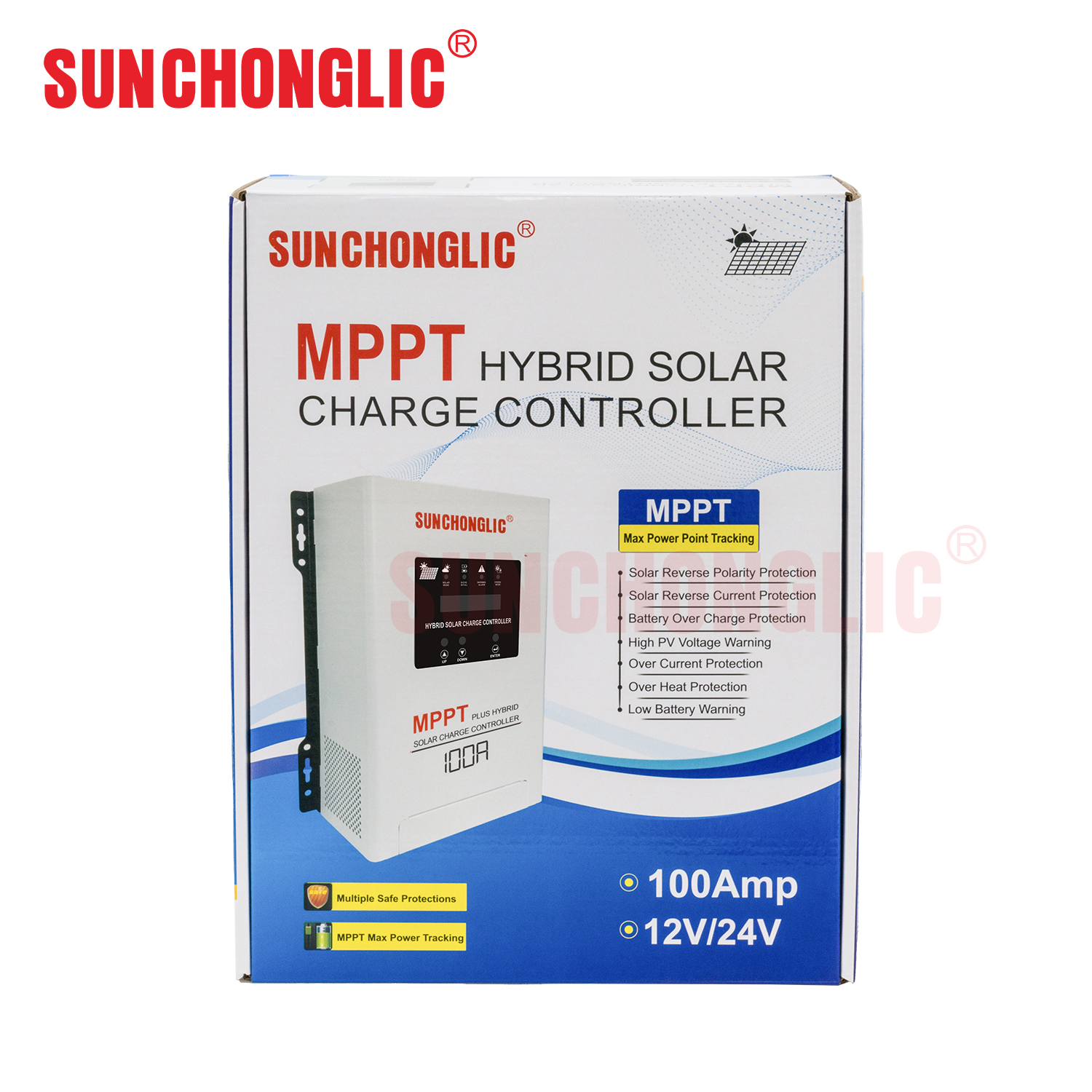 MPPT Solar Charge Controller - MPPT UPS-100A(12V-24V)