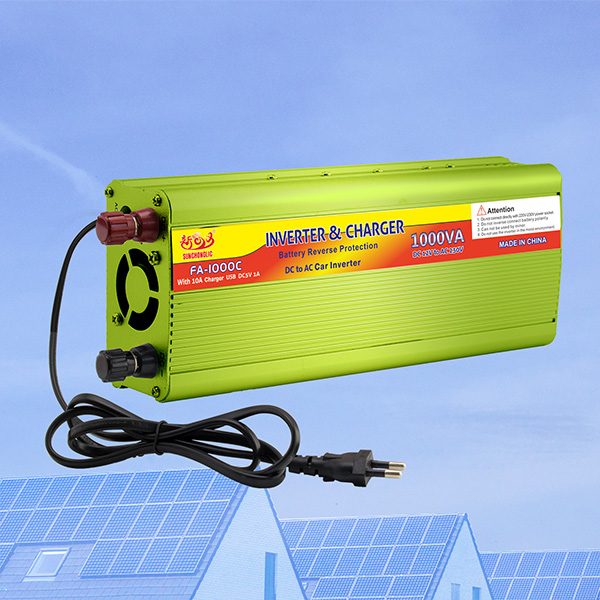 Sunchonglic 1000w 12v 220v dc ac power inverter with charger