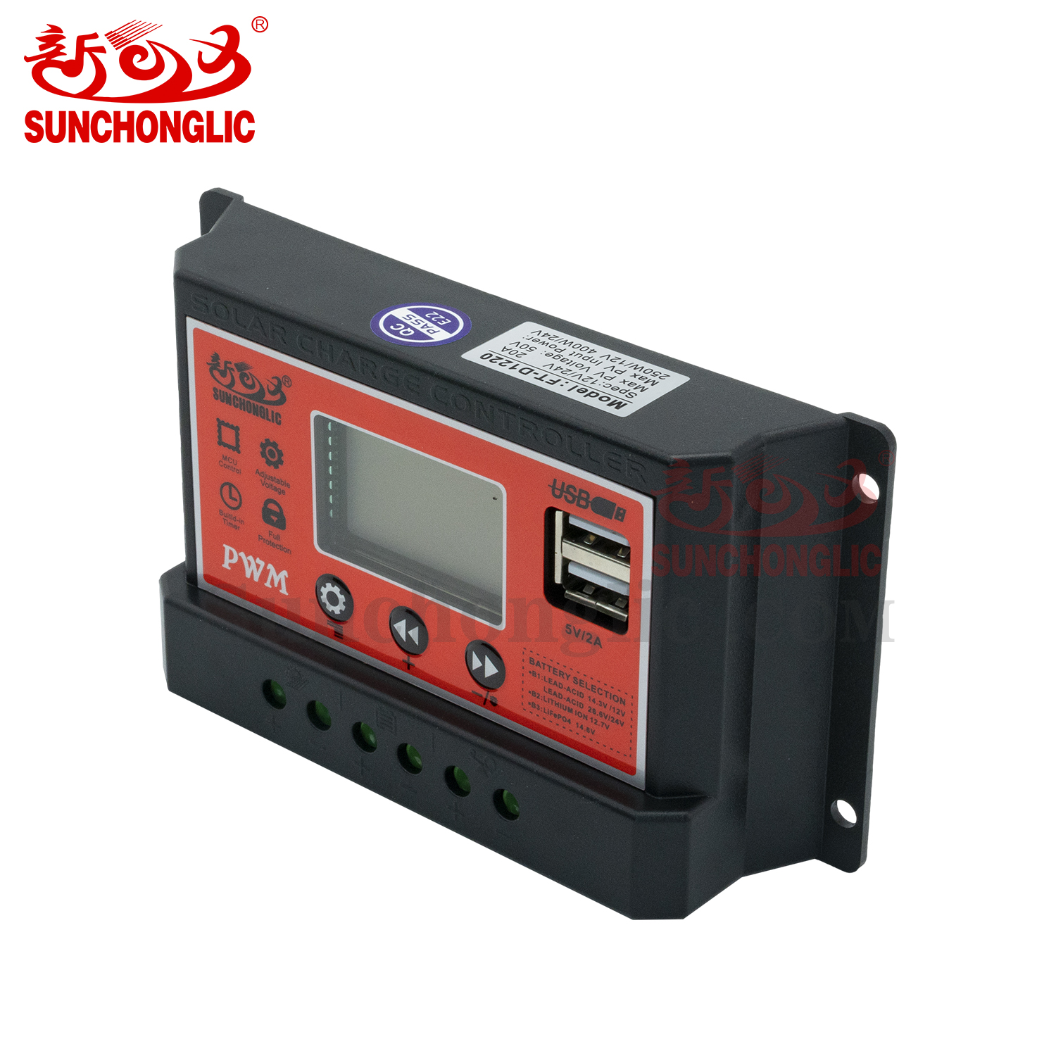 PWM Solar Charge Controller - FT-D1220