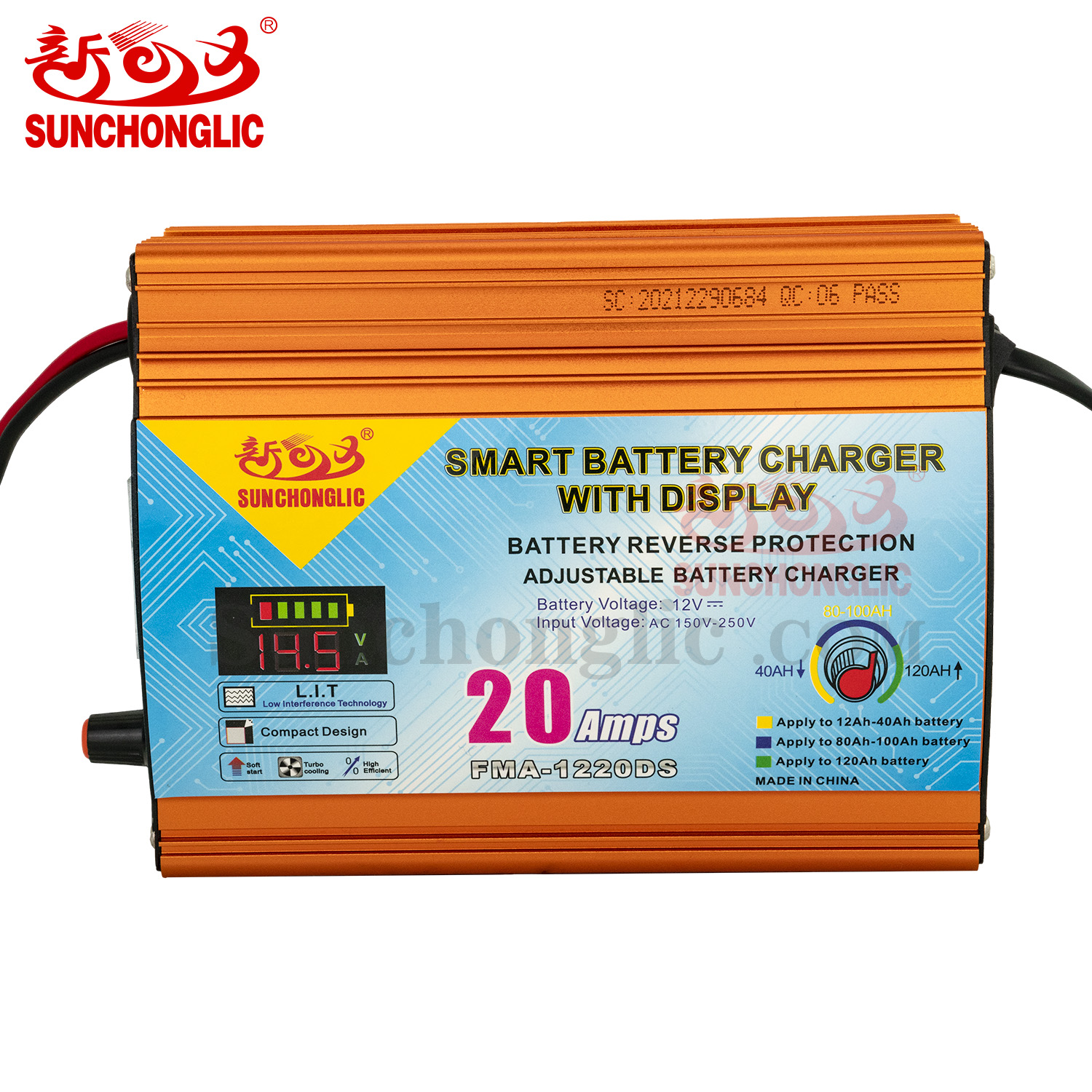 AGM/GEL Battery Charger - FMA-1220DS