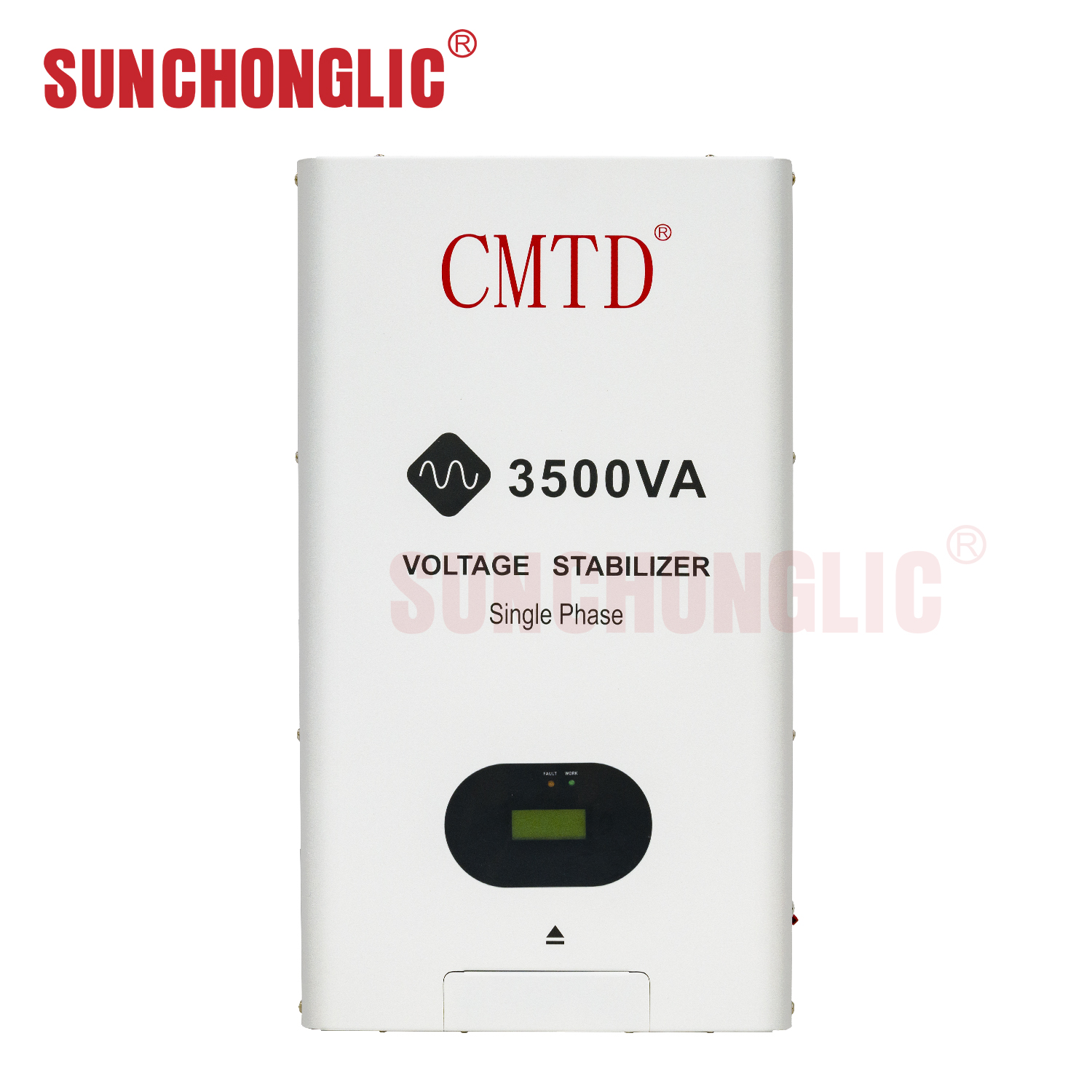 Sunchonglic 3500w 3500va single phase 220v voltage stabilizer regulator